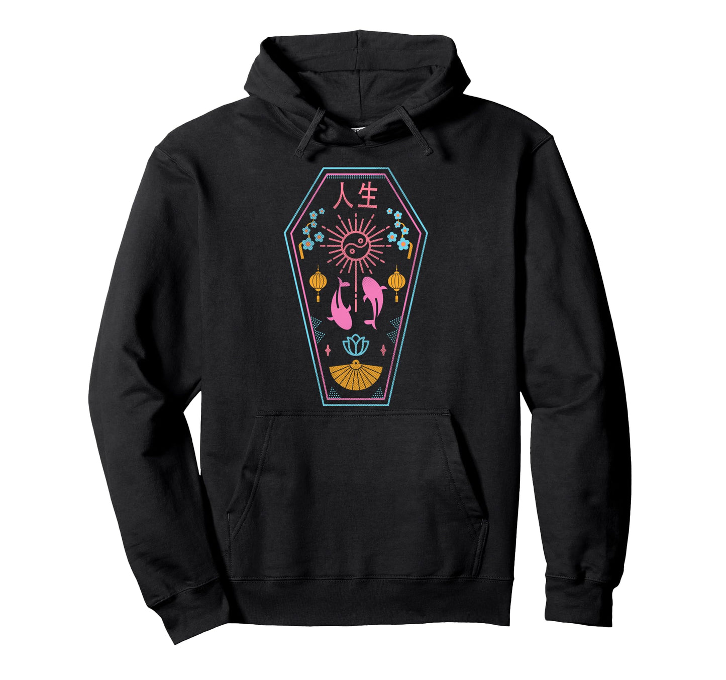 E Aesthetic Pastel Goth Japanese Hoodie - Casual Everyday Wear for Adults - T-Shirt, Sweatshirt, Hoodie