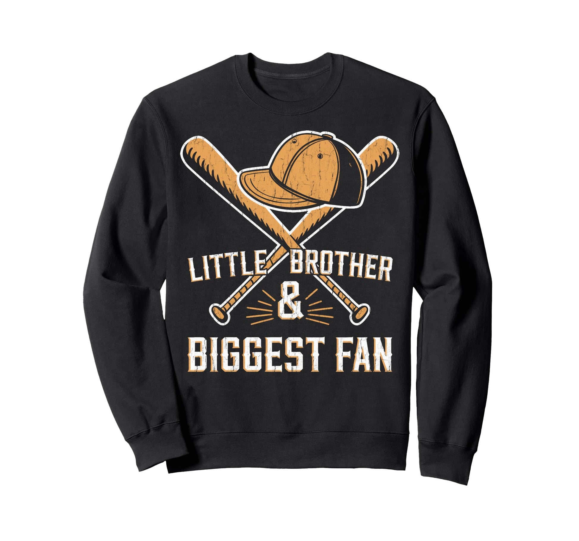 Baseball Little Brother Biggest Sweatshirt - Aesthetic Graphic Men Women - T-Shirt, Sweatshirt, Hoodie