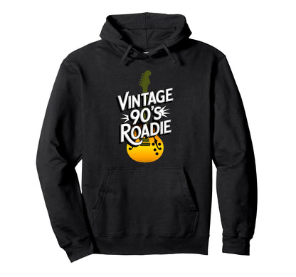 90S Roadie Rock Music Country Grunge Bands Hoodie - Graphic Print Unisex - T-Shirt, Sweatshirt, Hoodie