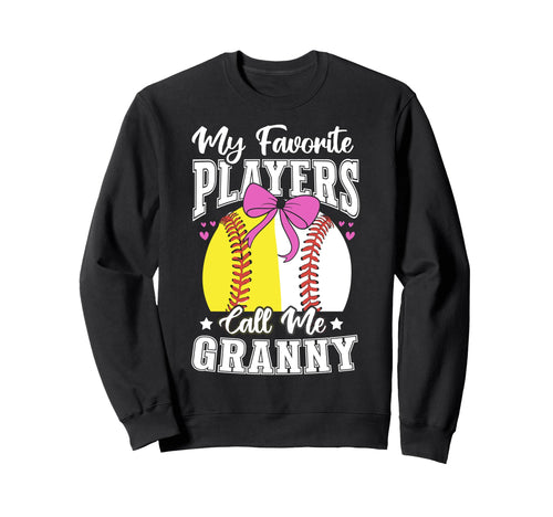 My Favorite Softball Baseball Sweatshirt - Unique Graphic for Adults - T-Shirt, Sweatshirt, Hoodie