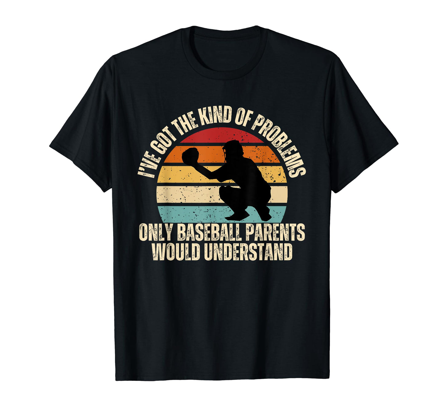 Funny Baseball Player Parent Mom Dad Son T-Shirt - Graphic Print Unisex - T-Shirt, Sweatshirt, Hoodie