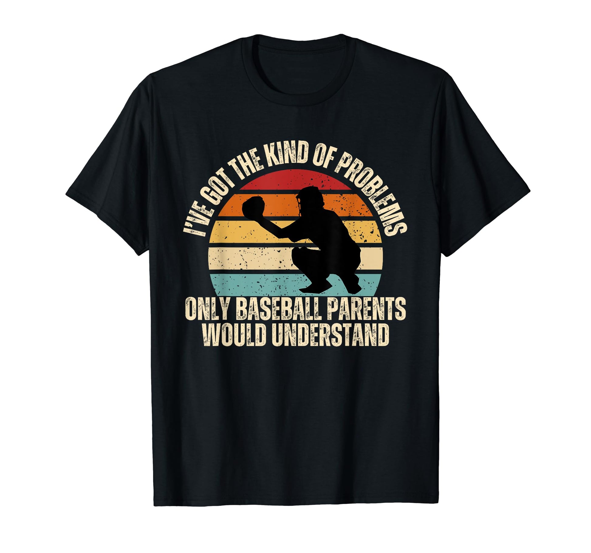 Funny Baseball Player Parent Mom Dad Son T-Shirt - Graphic Print Unisex - T-Shirt, Sweatshirt, Hoodie