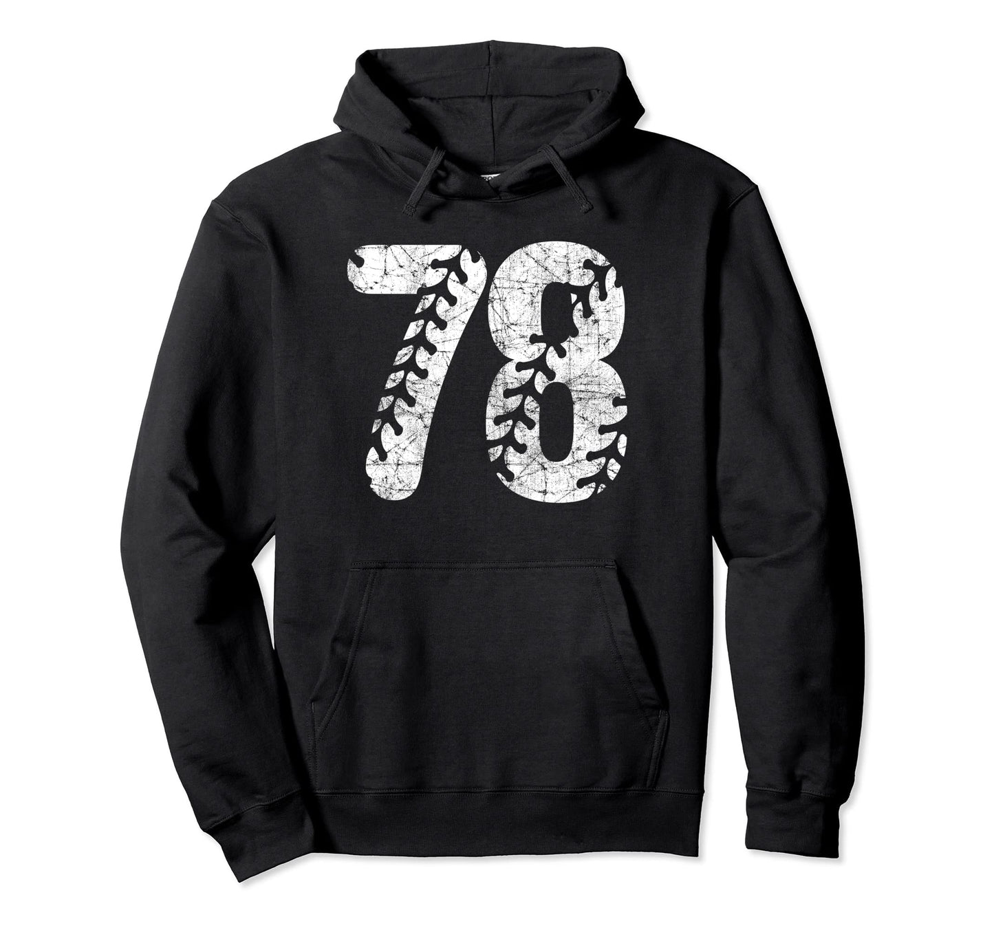 Baseball Softball Mom 78 Number 78 Hoodie - Minimalist Print Unisex - T-Shirt, Sweatshirt, Hoodie