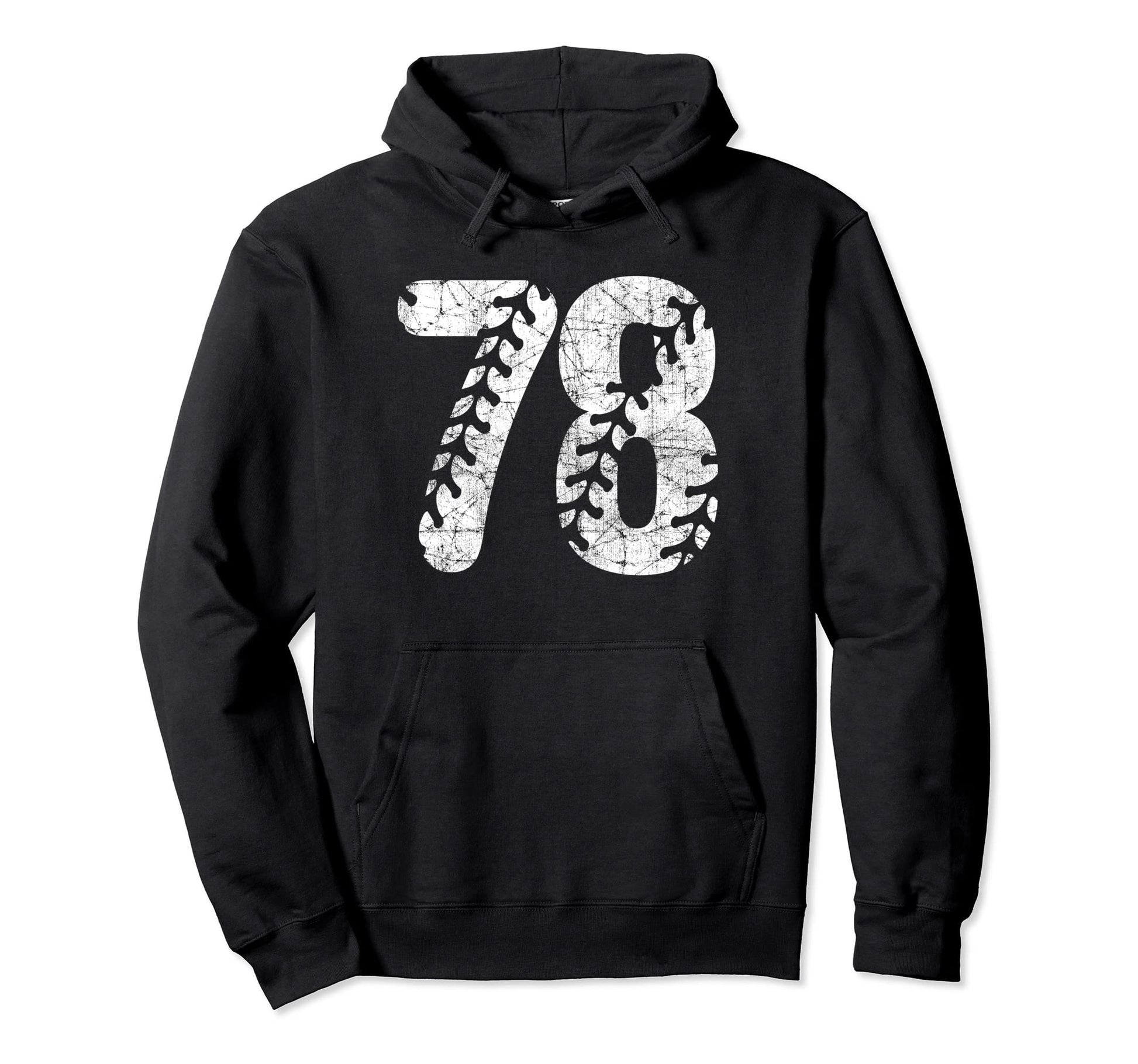 Baseball Softball Mom 78 Number 78 Hoodie - Minimalist Print Unisex - T-Shirt, Sweatshirt, Hoodie