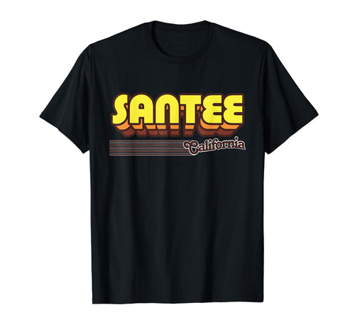 Santee California Stripes T-Shirt - Casual Everyday Wear Unisex - T-Shirt, Sweatshirt, Hoodie