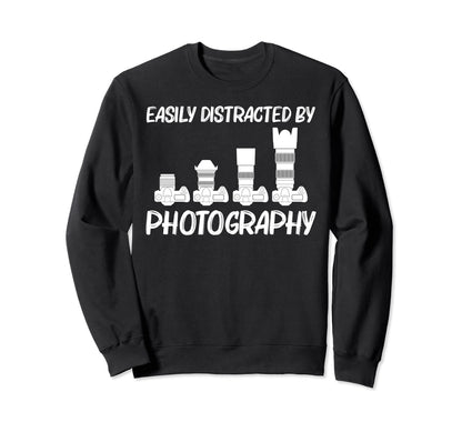 Photography Art Photographer Sweatshirt - Minimalist Print Unisex - T-Shirt, Sweatshirt, Hoodie
