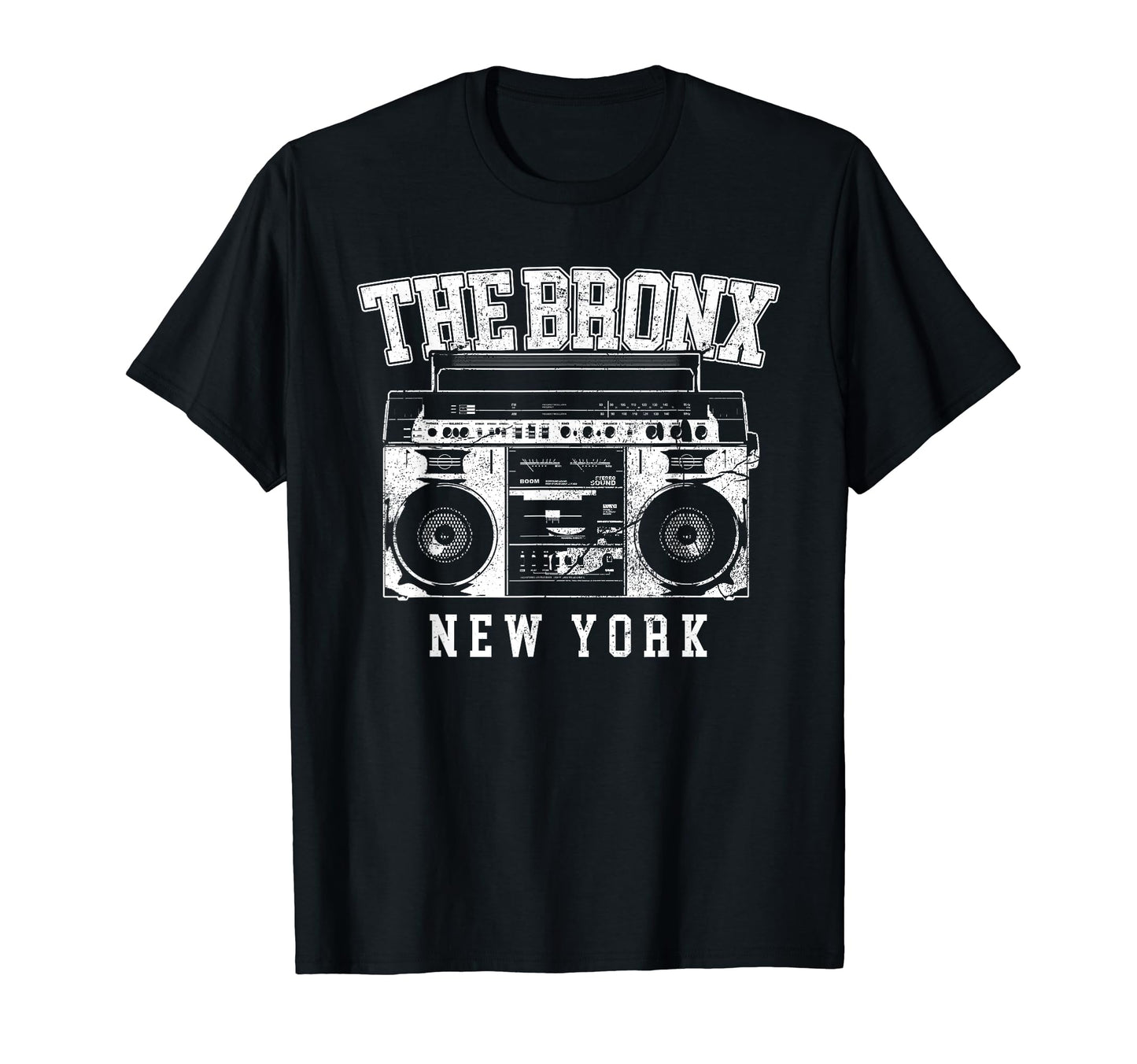 Bronx New York Nyc Boombox Old T-Shirt - Streetwear Style for Adults - T-Shirt, Sweatshirt, Hoodie