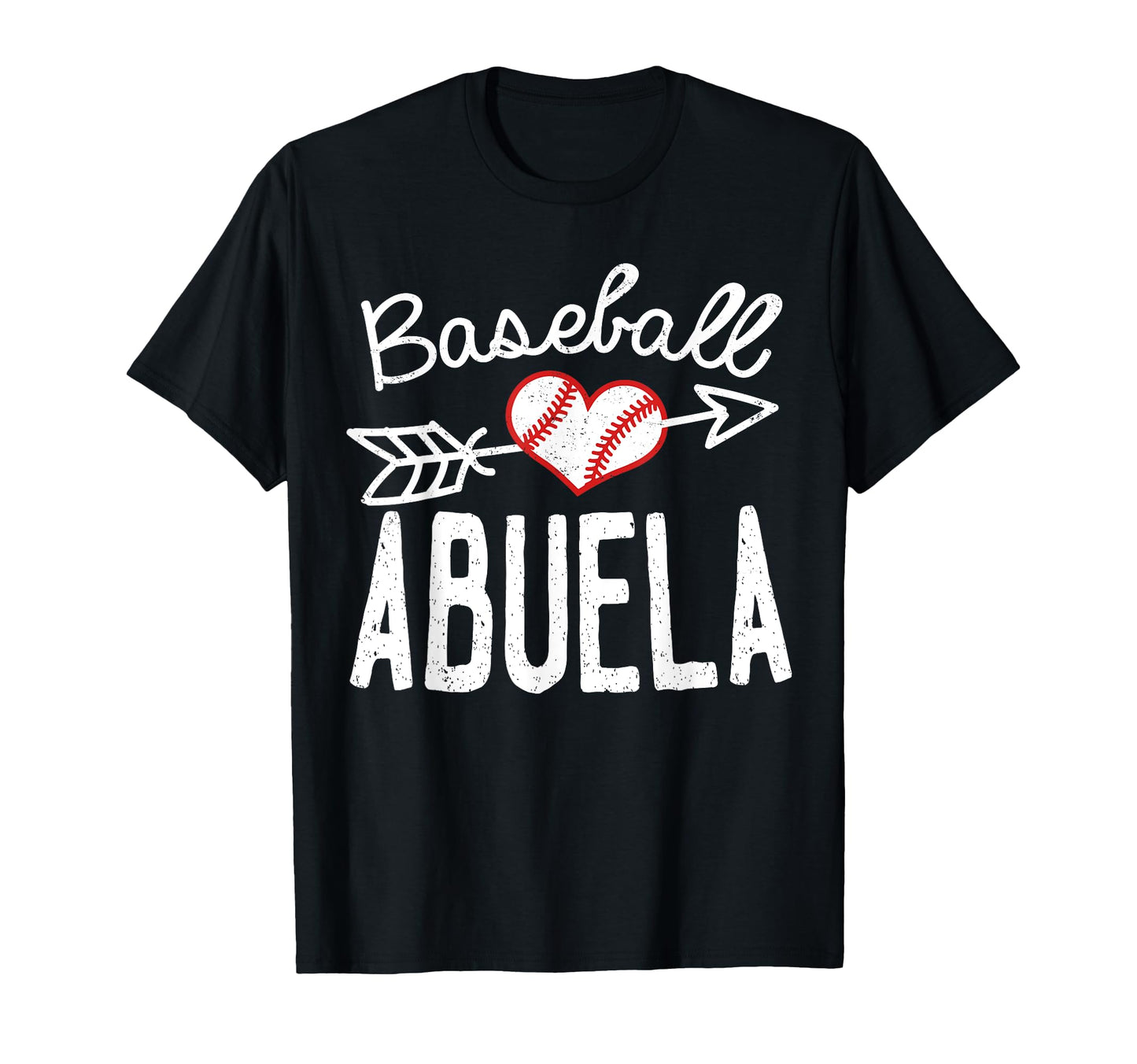 Proud Baseball Abuela Funny Hoodie - Novelty Apparel for Adults - T-Shirt, Sweatshirt, Hoodie