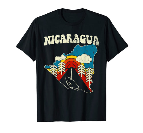 Nicaragua Nicaraguan Country T-Shirt - Fun Novelty Design Men Women - T-Shirt, Sweatshirt, Hoodie