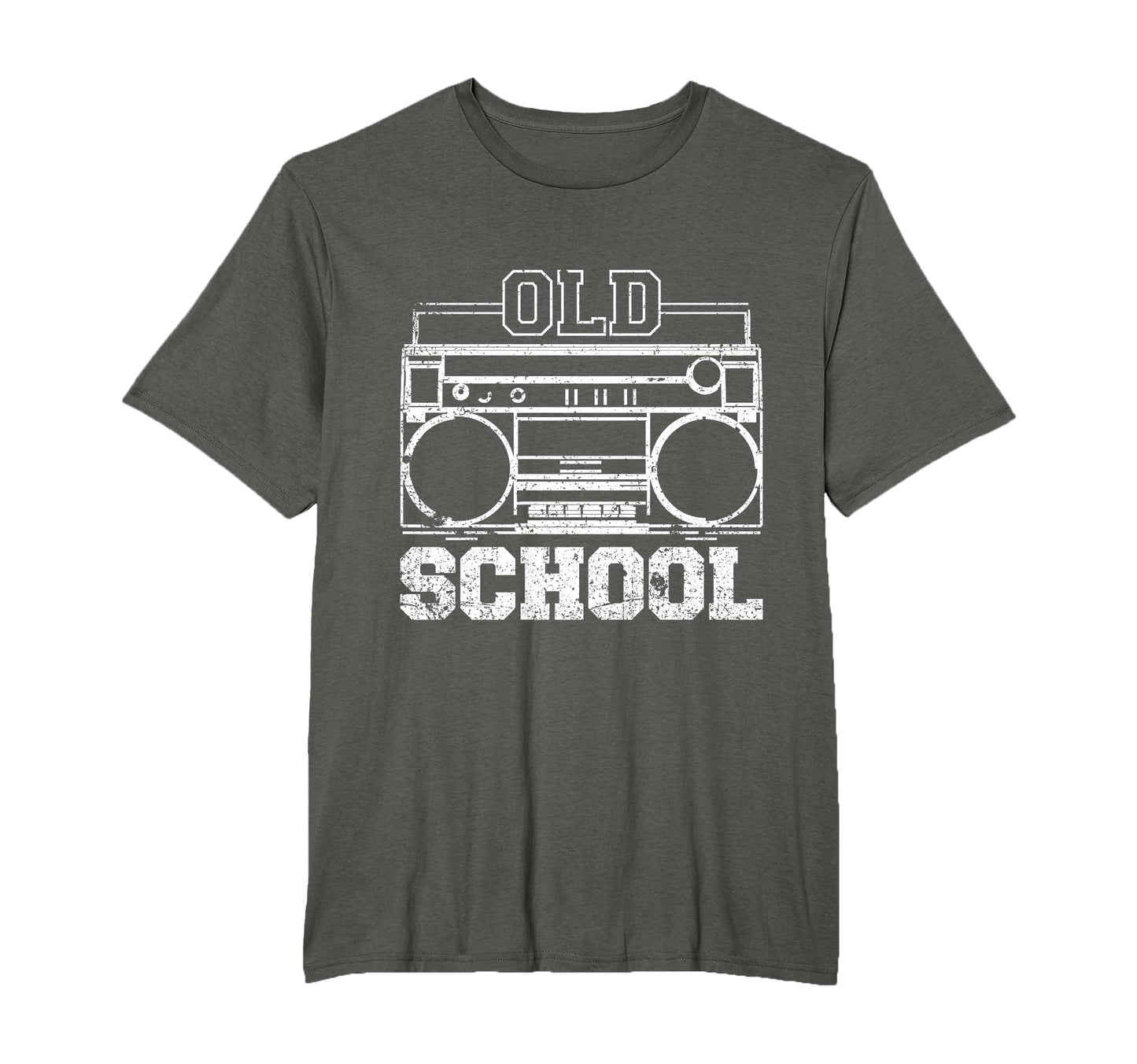 Boom Box Old School Rap T-Shirt - Minimalist Print for Adults - T-Shirt, Sweatshirt, Hoodie