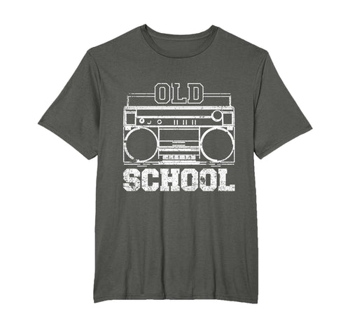 Boom Box Old School Rap T-Shirt - Minimalist Print for Adults - T-Shirt, Sweatshirt, Hoodie
