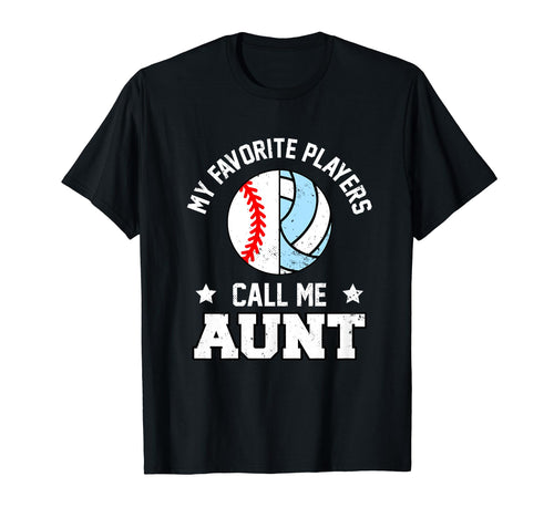 My Favorite Baseball Volleyball Players T-Shirt - Novelty Apparel Unisex - T-Shirt, Sweatshirt, Hoodie