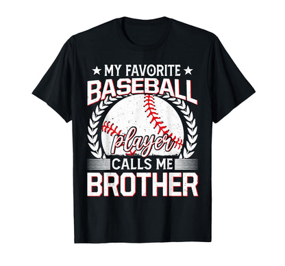 My Favorite Baseball Player Calls Me T-Shirt - Custom Art Print for Adults - T-Shirt, Sweatshirt, Hoodie
