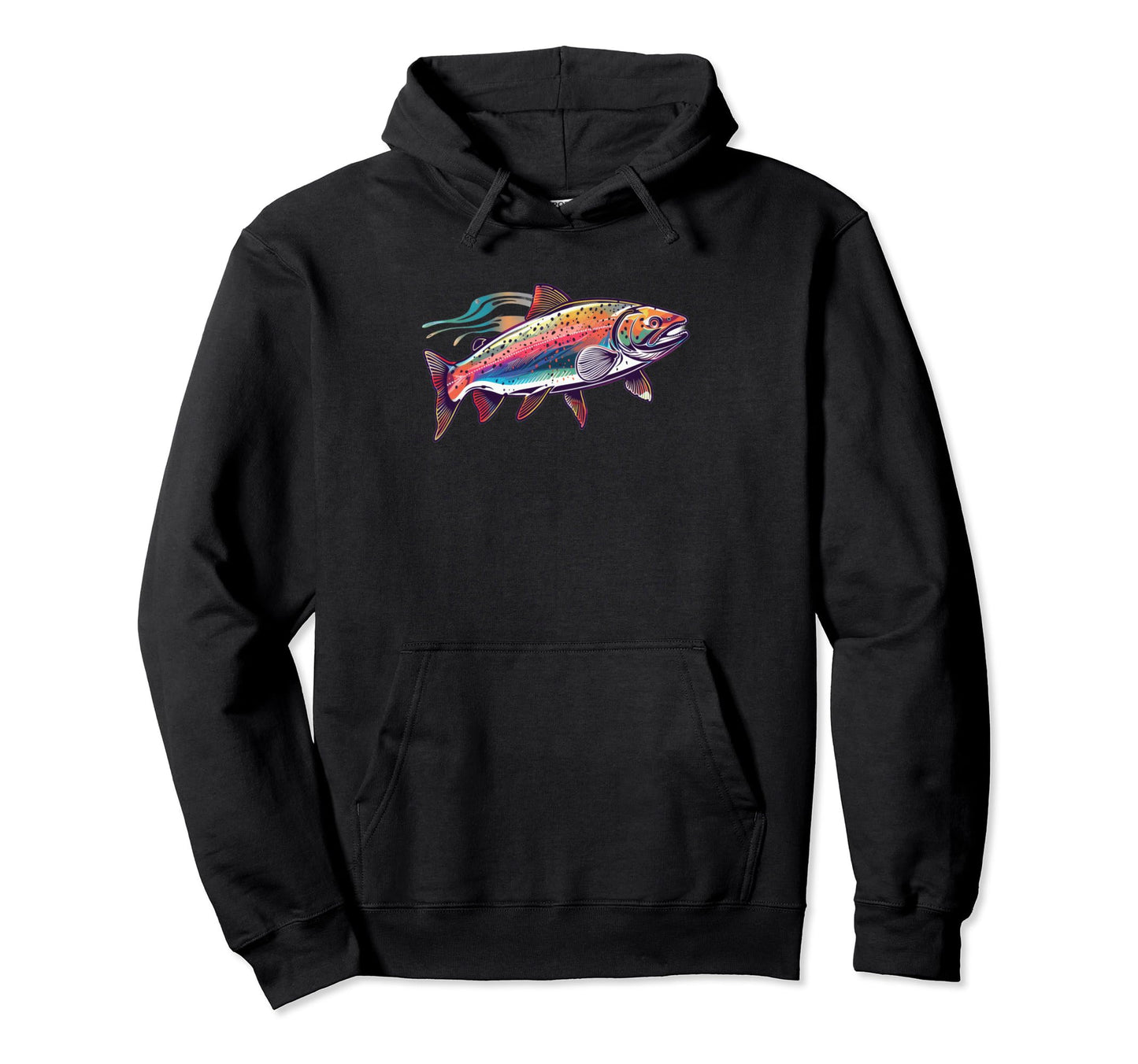 Rainbow Trout Fly Fishing Steelhead T-Shirt - Graphic Print for Adults - T-Shirt, Sweatshirt, Hoodie
