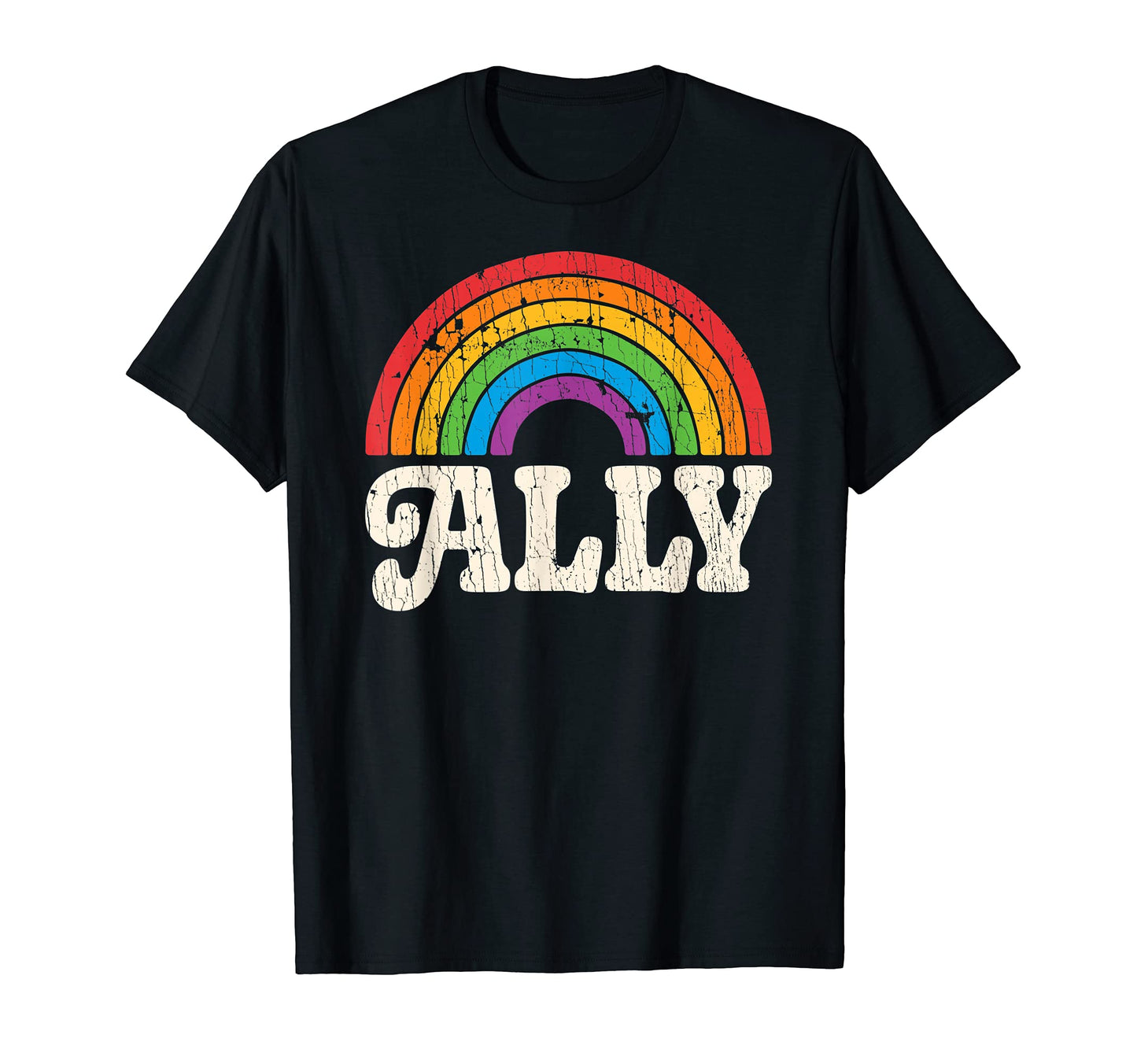 Lgbtq Ally Lesbian Gay Pride Lgbt T-Shirt - Graphic Print for Adults - T-Shirt, Sweatshirt, Hoodie