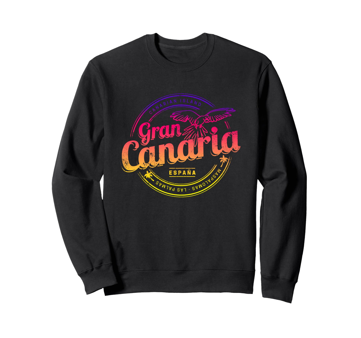Gran Canaria Parrot Canary Sweatshirt - Aesthetic Graphic for Adults - T-Shirt, Sweatshirt, Hoodie