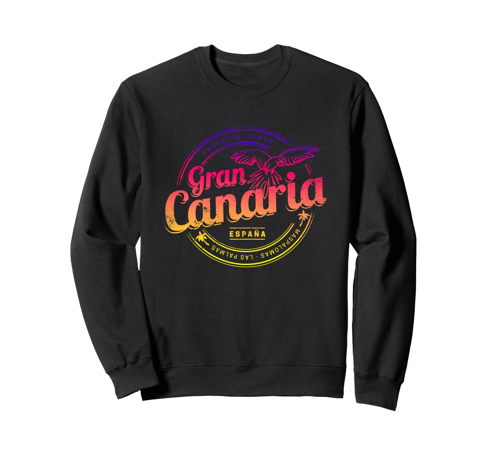 Gran Canaria Parrot Canary Sweatshirt - Aesthetic Graphic for Adults - T-Shirt, Sweatshirt, Hoodie