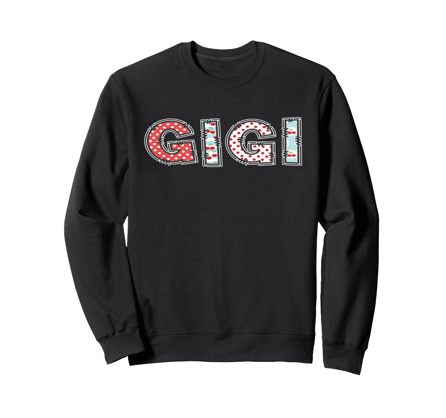 Boho Cherry Grandma Gigi Halloween Sweatshirt - Trendy Graphic Men Women - T-Shirt, Sweatshirt, Hoodie