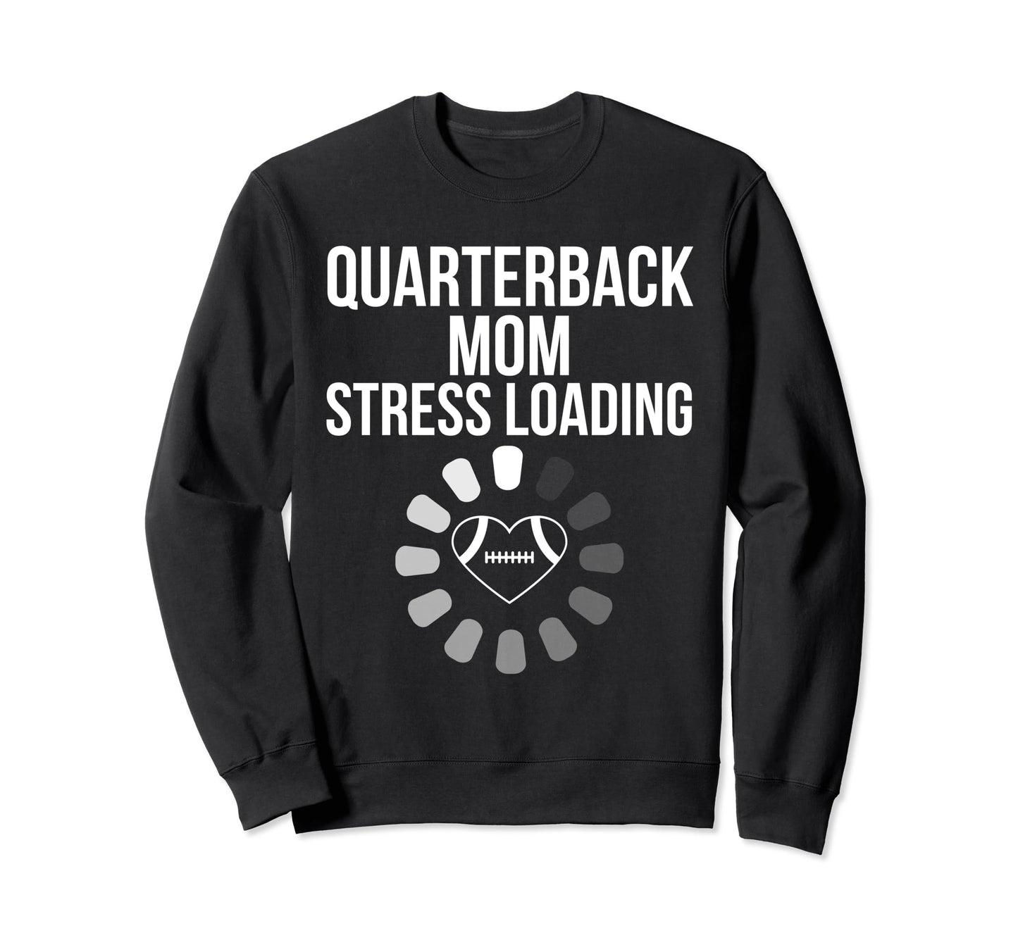 American Football Quarterback Mom Sweatshirt - Minimalist Print Men Women - T-Shirt, Sweatshirt, Hoodie