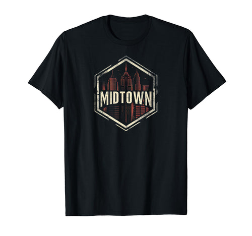 Midtown Grit 90S Grunge Urbandecay Mens T-Shirt - Aesthetic Graphic Unisex - T-Shirt, Sweatshirt, Hoodie