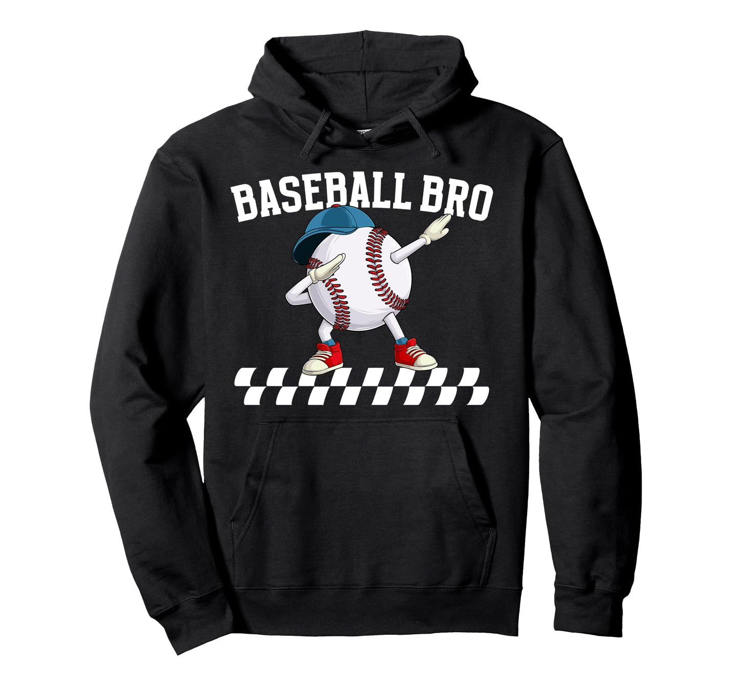 Baseball Bro Funny Baseball Brother Hoodie - Unique Graphic Men Women - T-Shirt, Sweatshirt, Hoodie