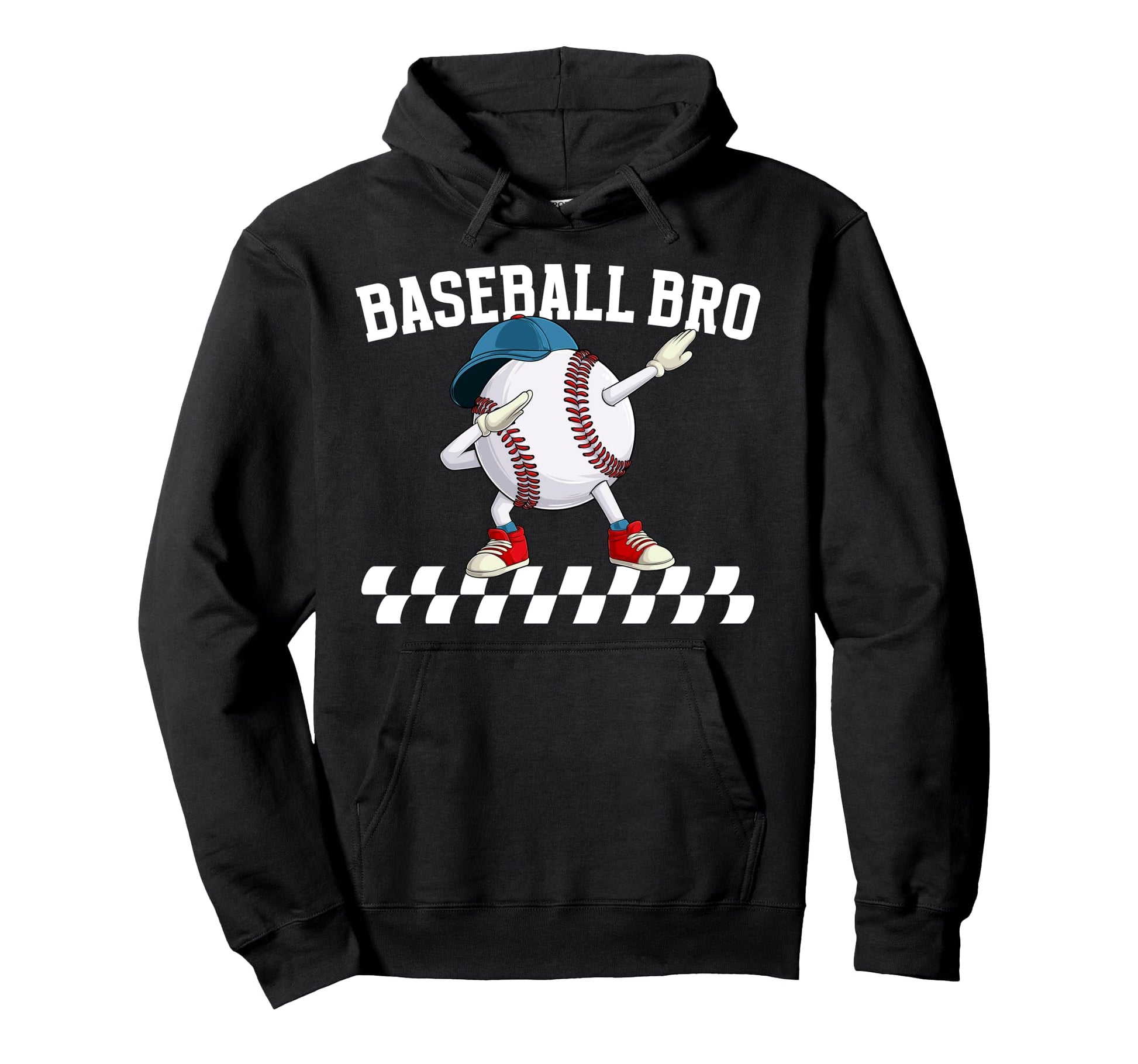 Baseball Bro Funny Baseball Brother Hoodie - Unique Graphic Men Women - T-Shirt, Sweatshirt, Hoodie