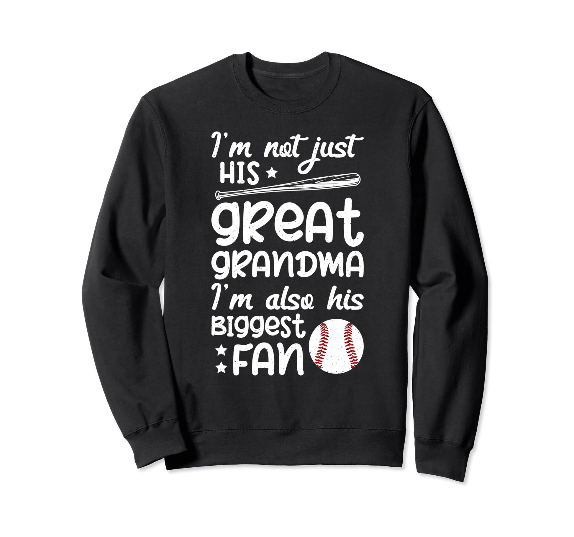 His Biggest Fan Baseball Great Sweatshirt - Streetwear Style Men Women - T-Shirt, Sweatshirt, Hoodie
