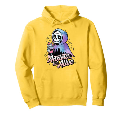 Pastel Goth Anime Manga Vaporwave Hoodie - Trendy Graphic for Adults - T-Shirt, Sweatshirt, Hoodie