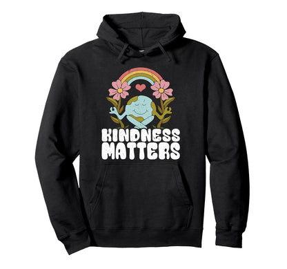 Positive Rainbow Sped Teacher Earth Day Hoodie - Fun Novelty Design Unisex - T-Shirt, Sweatshirt, Hoodie