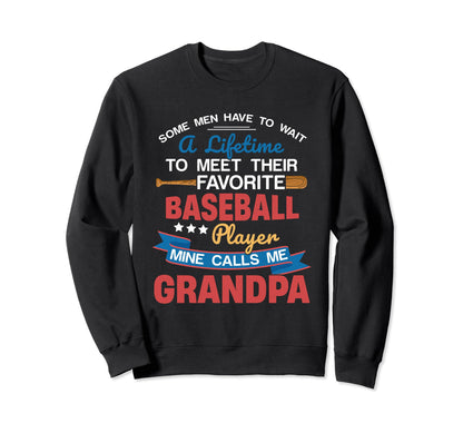 My Favorite Baseball Player Calls Sweatshirt - Novelty Apparel Men Women - T-Shirt, Sweatshirt, Hoodie