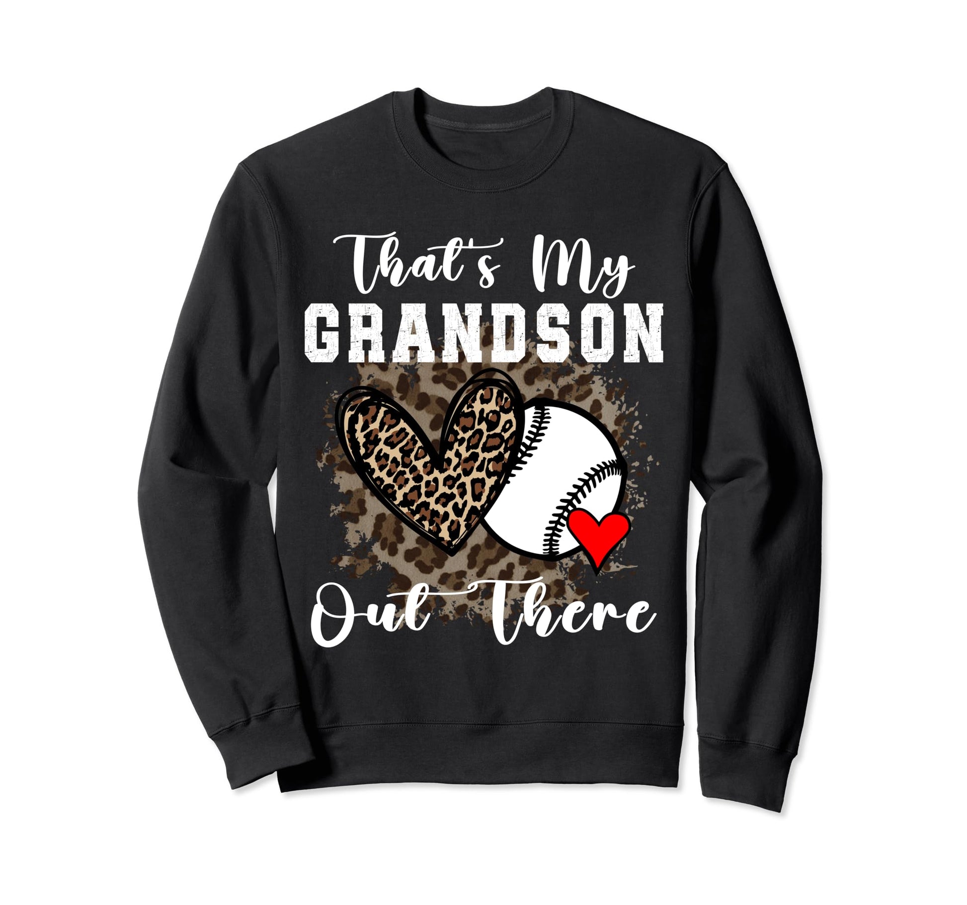 Grandma Grandpa Baseball Funny Sweatshirt - Novelty Apparel for Adults - T-Shirt, Sweatshirt, Hoodie
