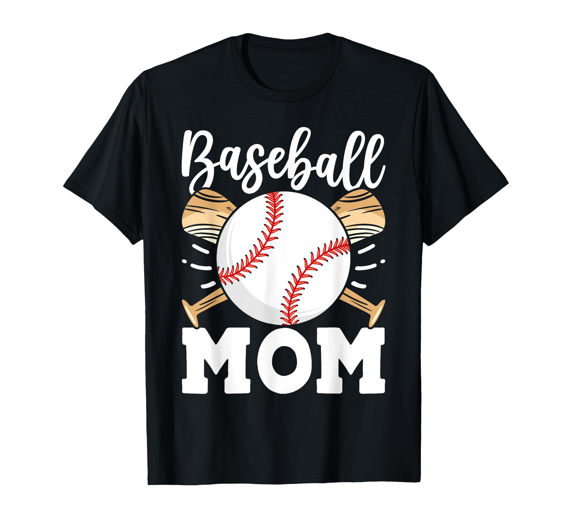 Baseball Mom Custom Baseball T-Shirt - Aesthetic Graphic for Adults - T-Shirt, Sweatshirt, Hoodie