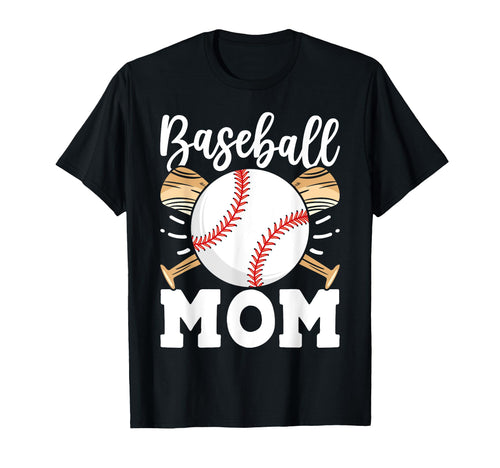 Baseball Mom Custom Baseball T-Shirt - Aesthetic Graphic for Adults - T-Shirt, Sweatshirt, Hoodie