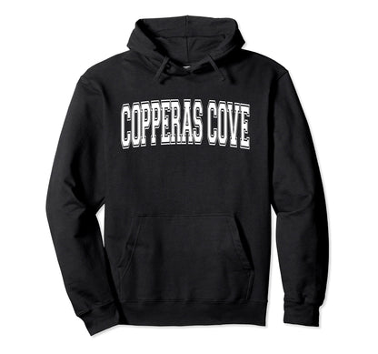Copperas Cove Tx Texas Usa Sports Hoodie - Minimalist Print Men Women - T-Shirt, Sweatshirt, Hoodie