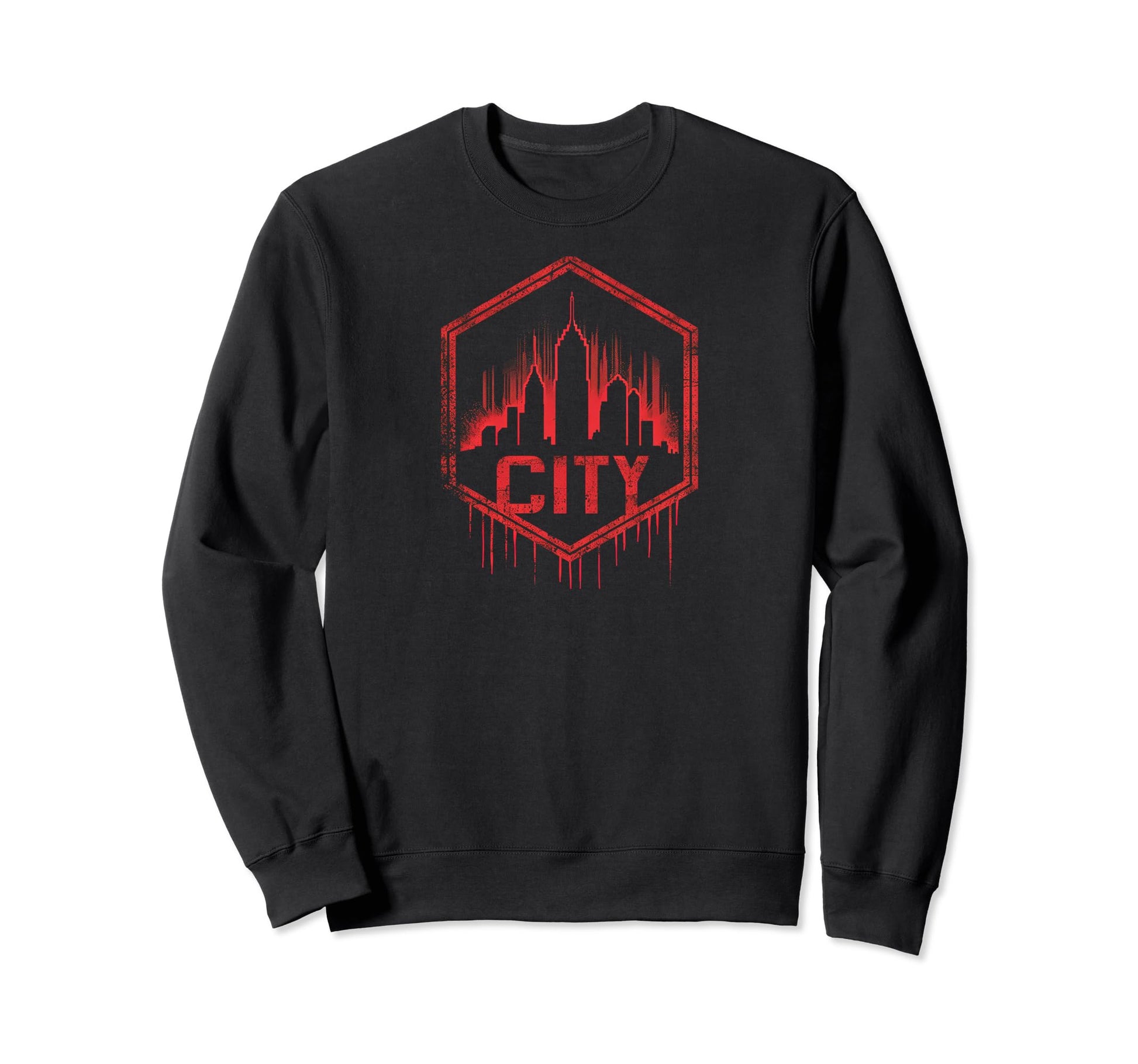 Rip City Grit 90S Grunge Sweatshirt - Streetwear Style for Adults - T-Shirt, Sweatshirt, Hoodie