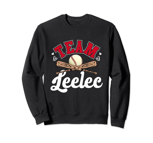 Team Leelee Mothers Day Baseball Sweatshirt - Graphic Print for Adults - T-Shirt, Sweatshirt, Hoodie