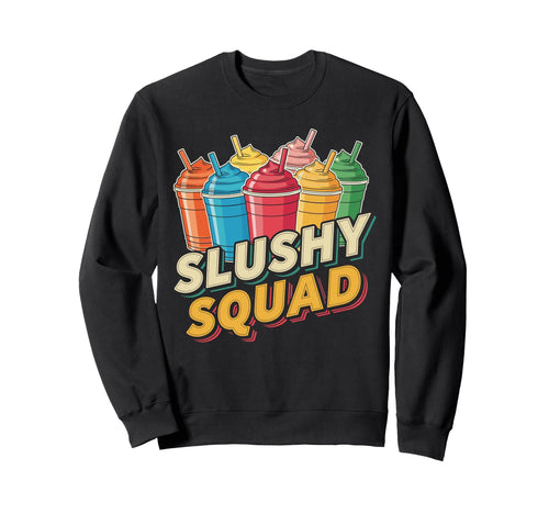 Slushy Squad Rainbow Line Up Sweatshirt - Custom Art Print Men Women - T-Shirt, Sweatshirt, Hoodie