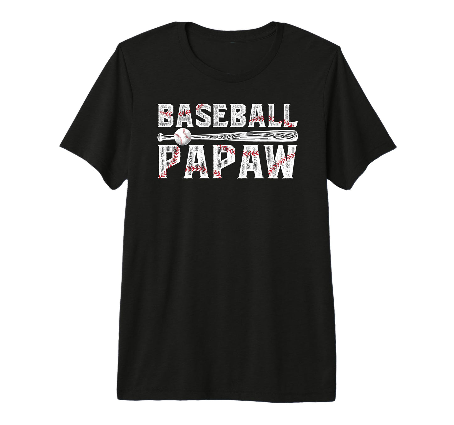 Mens Baseball Papaw Proud Grandpa T-Shirt - Fun Novelty Design for Adults - T-Shirt, Sweatshirt, Hoodie