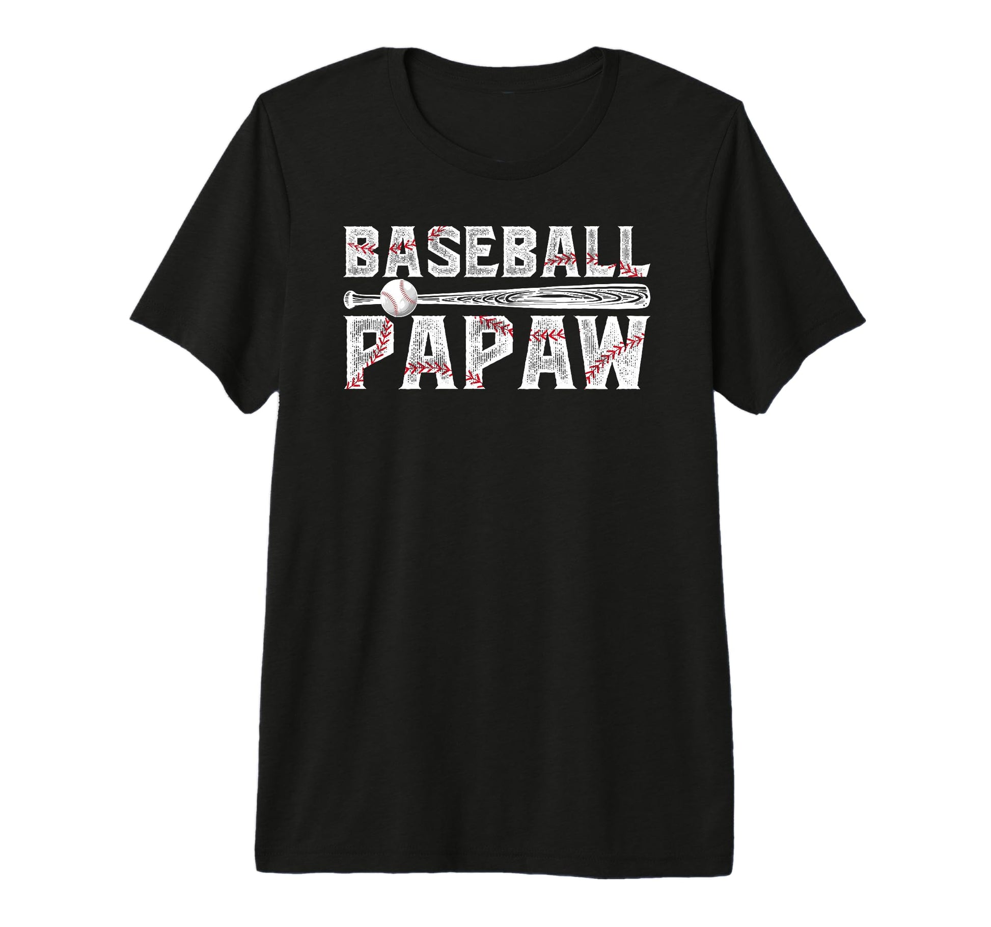 Mens Baseball Papaw Proud Grandpa T-Shirt - Fun Novelty Design for Adults - T-Shirt, Sweatshirt, Hoodie