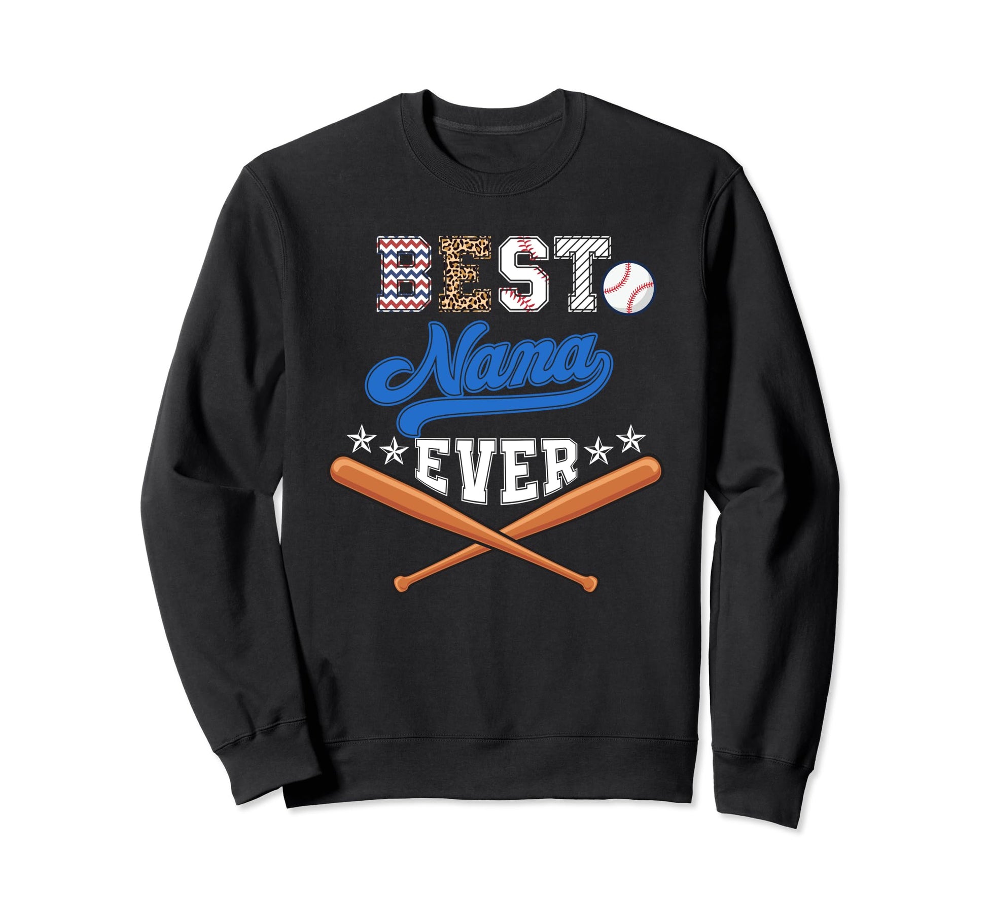 Baseball Nana Grandma Mothers Day Sweatshirt - Novelty Apparel Unisex - T-Shirt, Sweatshirt, Hoodie
