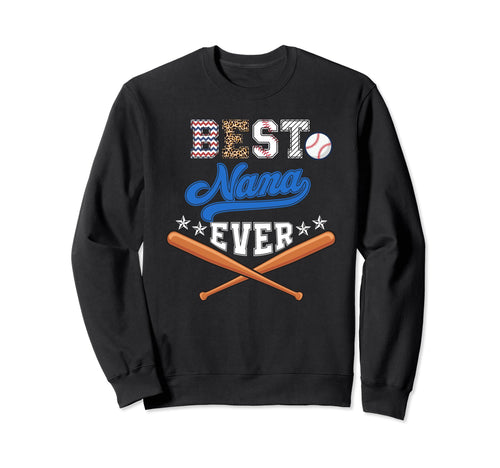 Baseball Nana Grandma Mothers Day Sweatshirt - Novelty Apparel Unisex - T-Shirt, Sweatshirt, Hoodie