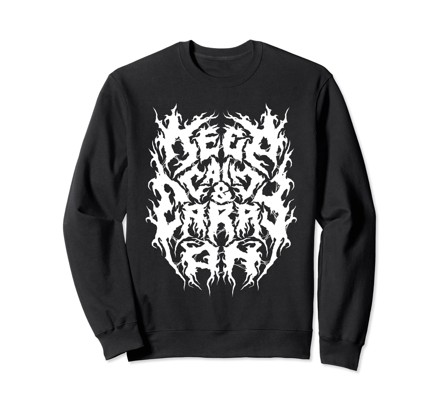 Grunge Aesthetic Death Metal Sweatshirt - Aesthetic Graphic Unisex - T-Shirt, Sweatshirt, Hoodie