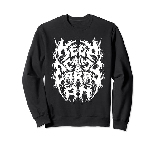 Grunge Aesthetic Death Metal Sweatshirt - Aesthetic Graphic Unisex - T-Shirt, Sweatshirt, Hoodie