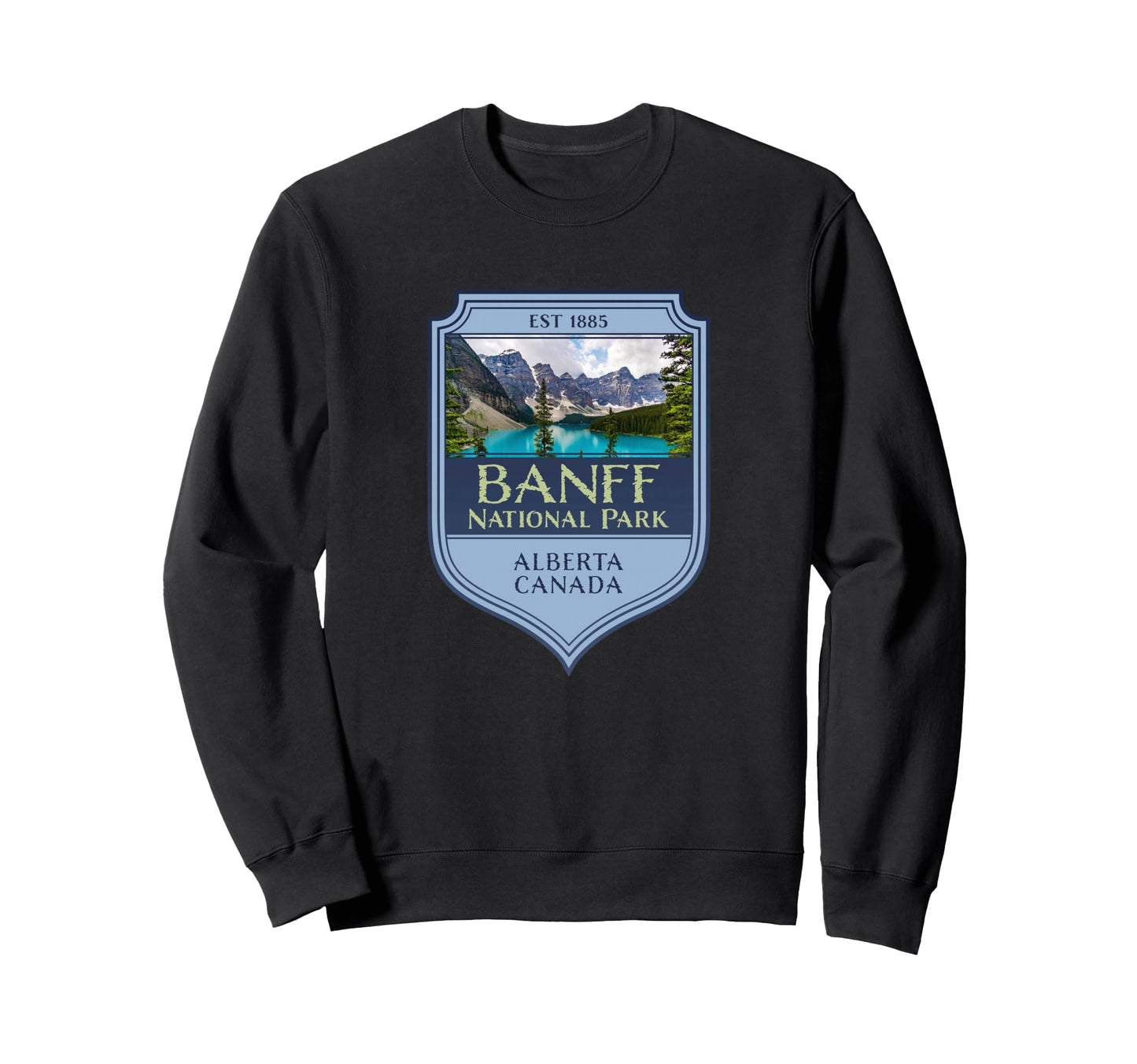 Banff National Park Alberta Ca Sweatshirt - Novelty Apparel for Adults - T-Shirt, Sweatshirt, Hoodie