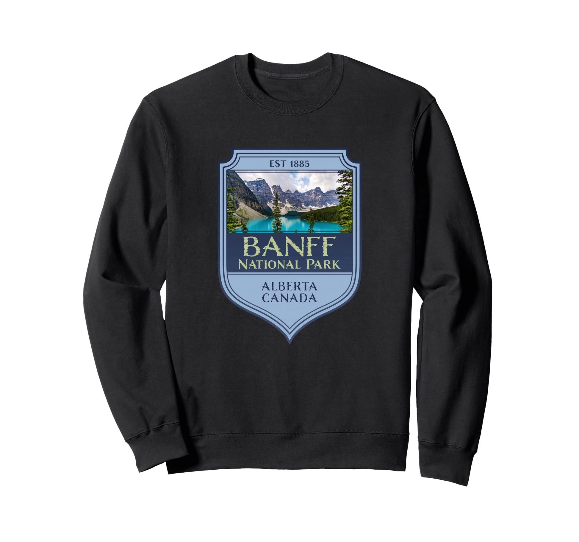 Banff National Park Alberta Ca Sweatshirt - Novelty Apparel for Adults - T-Shirt, Sweatshirt, Hoodie