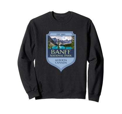 Banff National Park Alberta Ca Sweatshirt - Novelty Apparel for Adults - T-Shirt, Sweatshirt, Hoodie
