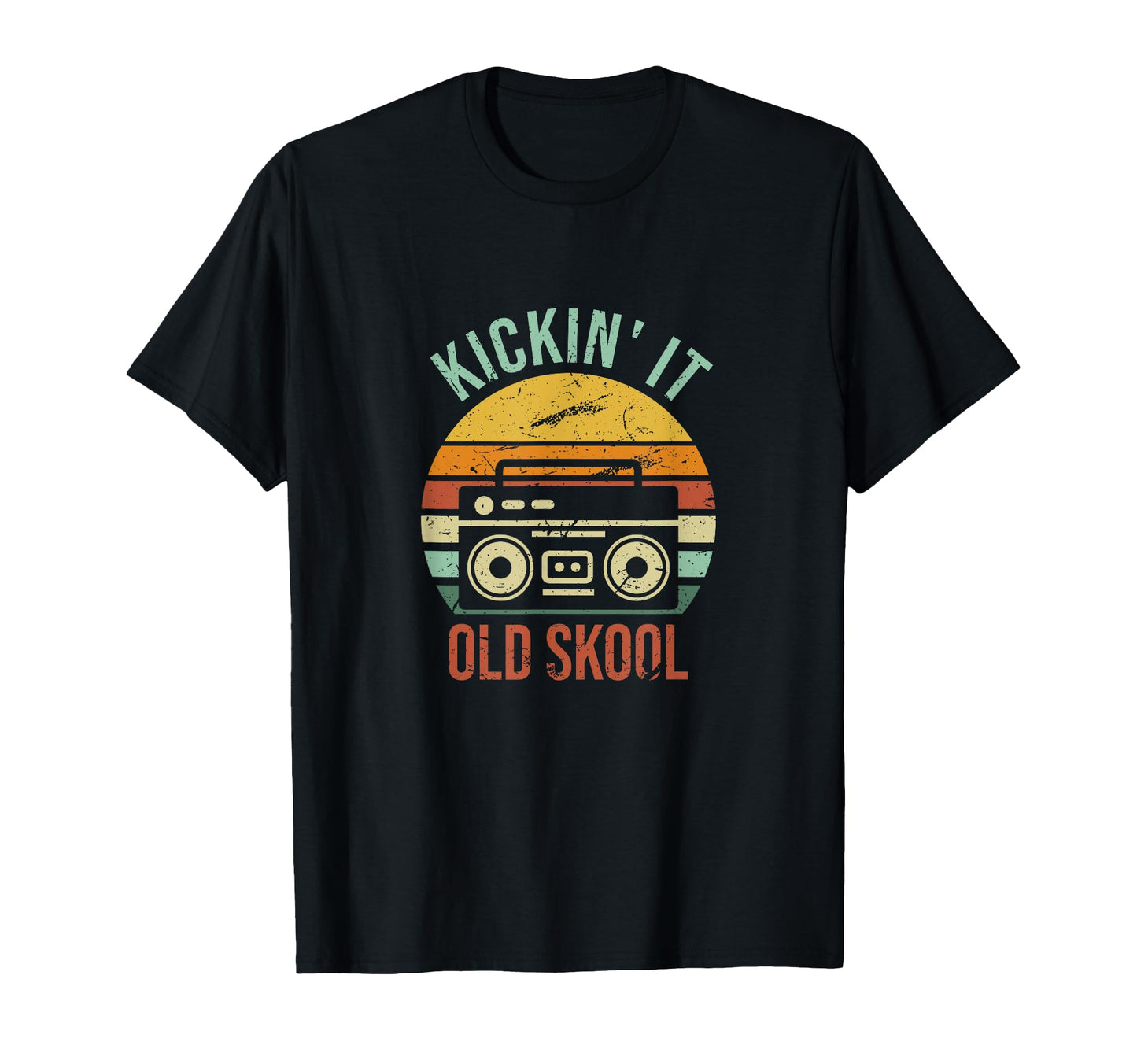 Kickin It Old Skool Legendary 90S T-Shirt - Custom Art Print Men Women - T-Shirt, Sweatshirt, Hoodie