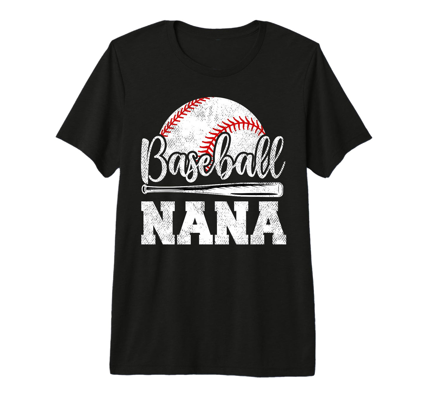 Baseball Nana Baseball Player Game T-Shirt - Minimalist Print for Adults - T-Shirt, Sweatshirt, Hoodie