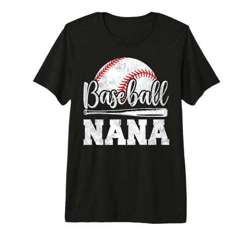 Baseball Nana Baseball Player Game T-Shirt - Minimalist Print for Adults - T-Shirt, Sweatshirt, Hoodie
