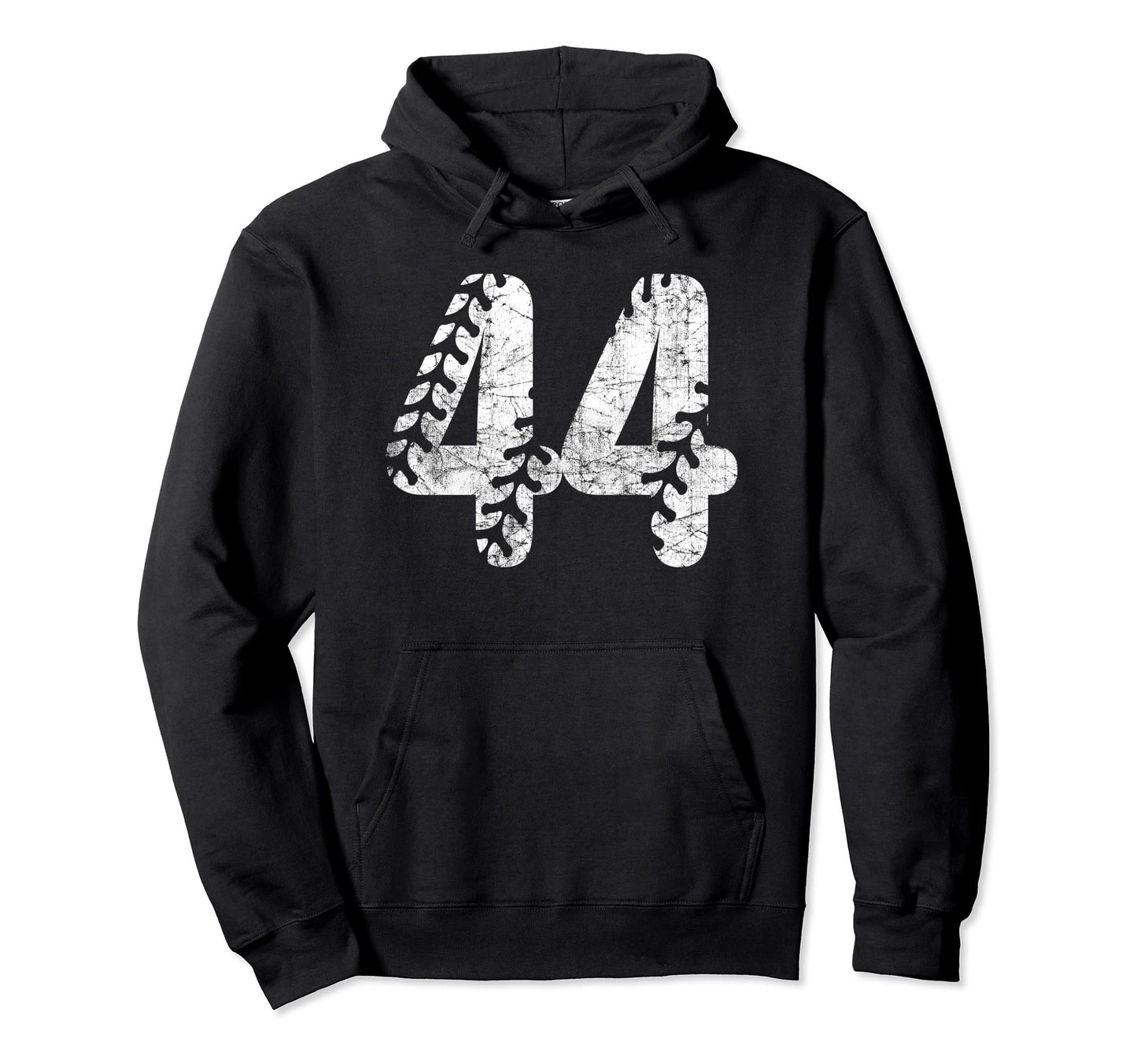 Baseball Softball Mom 44 Number 44 Hoodie - Streetwear Style for Adults - T-Shirt, Sweatshirt, Hoodie